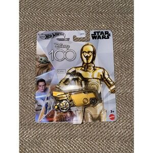Hot Wheels Disney Star Wars Character Cars Toys Die-Cast - C3PO 100 Years